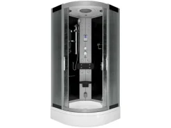 AcquaVapore Dampfdusche Duschtempel Sauna Dusche Duschkabine D46-63M2-EC 100x100