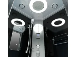 AcquaVapore Dampfdusche Duschtempel Sauna Dusche Duschkabine D46-63M2-EC 100x100