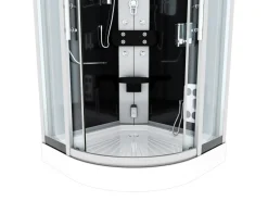 AcquaVapore Dampfdusche Duschtempel Sauna Dusche Duschkabine D46-13T2-EC 90x90