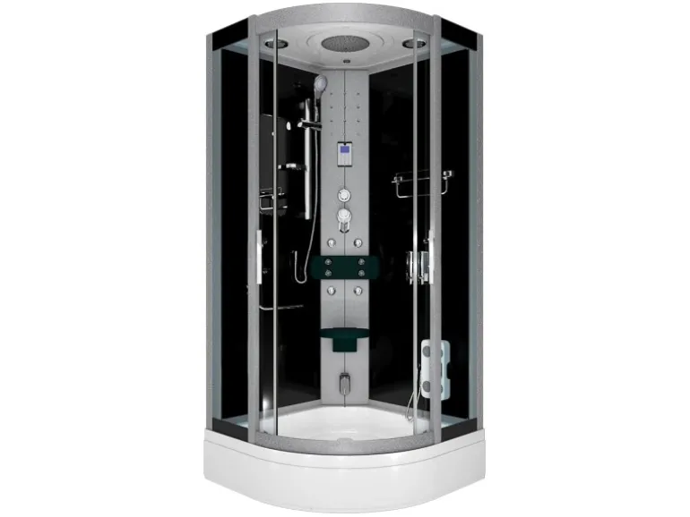 AcquaVapore Dampfdusche Duschtempel Sauna Dusche Duschkabine D46-63T2-EC 100x100