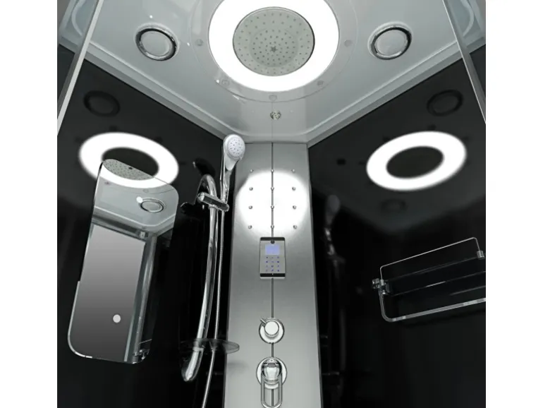 AcquaVapore Dampfdusche Duschtempel Sauna Dusche Duschkabine D46-63T2-EC 100x100