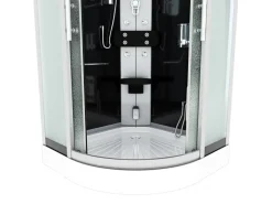AcquaVapore Dampfdusche Duschtempel Sauna Dusche Duschkabine D46-23M2 100x100