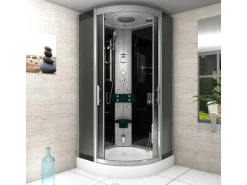 AcquaVapore Dampfdusche Duschtempel Sauna Dusche Duschkabine D46-23M2 100x100