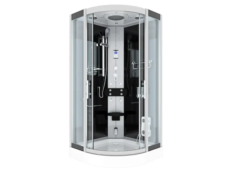 AcquaVapore Dampfdusche Duschtempel Sauna Dusche Duschkabine D46-03T2 80x80