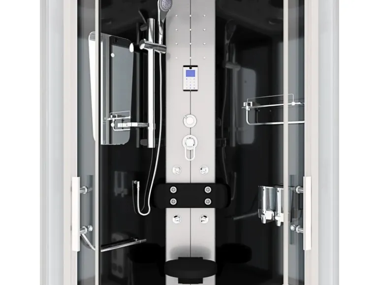 AcquaVapore Dampfdusche Duschtempel Sauna Dusche Duschkabine D46-03T2 80x80