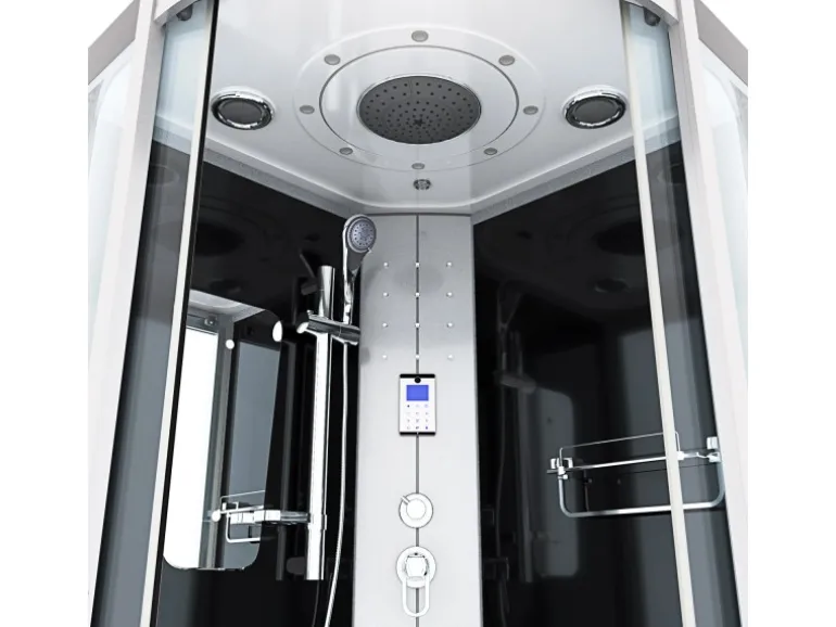 AcquaVapore Dampfdusche Duschtempel Sauna Dusche Duschkabine D46-03T2 80x80