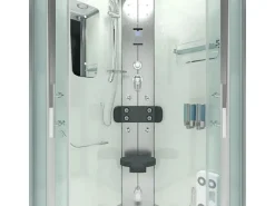 AcquaVapore Dampfdusche Duschtempel Sauna Dusche Duschkabine D46-50T2 90x90