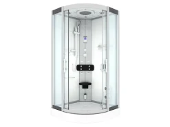 AcquaVapore Dampfdusche Duschtempel Sauna Dusche Duschkabine D46-10T2-EC 90x90