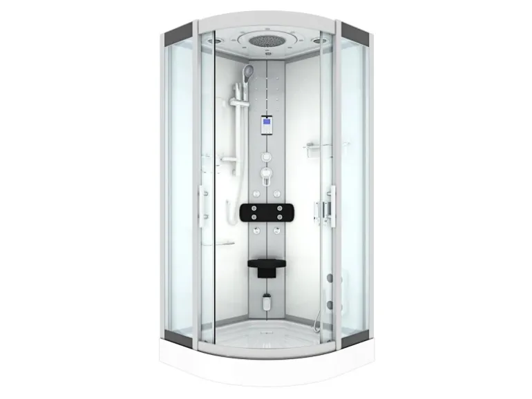 AcquaVapore Dampfdusche Duschtempel Sauna Dusche Duschkabine D46-10T2-EC 90x90