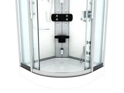 AcquaVapore Dampfdusche Duschtempel Sauna Dusche Duschkabine D46-10T2-EC 90x90