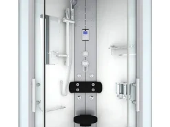 AcquaVapore Dampfdusche Duschtempel Sauna Dusche Duschkabine D46-10T2-EC 90x90