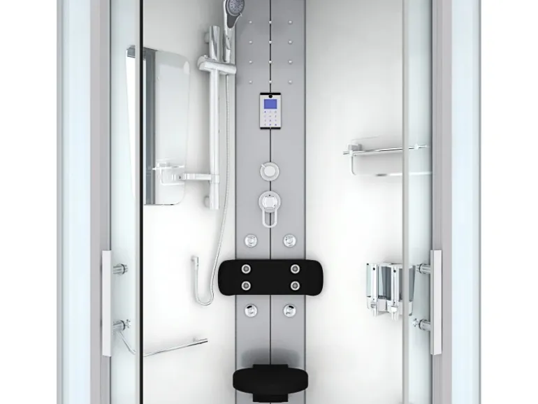 AcquaVapore Dampfdusche Duschtempel Sauna Dusche Duschkabine D46-10T2-EC 90x90