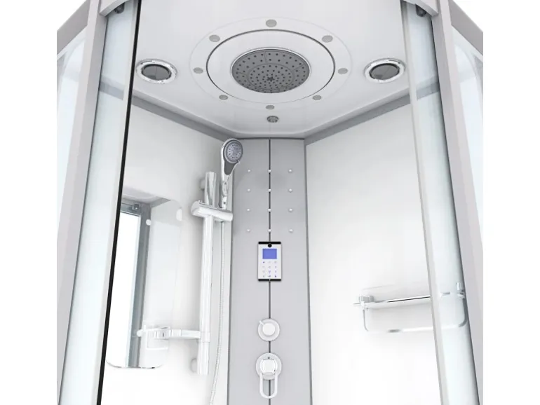 AcquaVapore Dampfdusche Duschtempel Sauna Dusche Duschkabine D46-10T2-EC 90x90