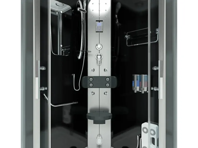 AcquaVapore Dampfdusche Duschtempel Sauna Dusche Duschkabine D46-63T2 100x100