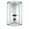 AcquaVapore Dampfdusche Duschtempel Sauna Dusche Duschkabine D46-00T2-EC 80x80