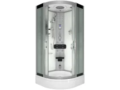 AcquaVapore Dampfdusche Duschtempel Sauna Dusche Duschkabine D46-60M2 100x100