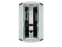 AcquaVapore Dampfdusche Duschtempel Sauna Dusche Duschkabine D46-03M2-EC 80x80
