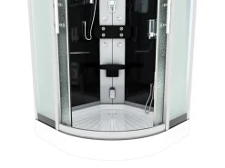 AcquaVapore Dampfdusche Duschtempel Sauna Dusche Duschkabine D46-03M2-EC 80x80