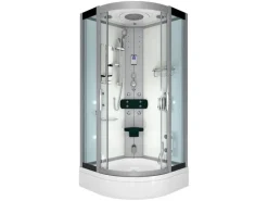 AcquaVapore Dampfdusche Duschtempel Sauna Dusche Duschkabine D46-60T2-EC 100x100