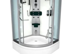 AcquaVapore Dampfdusche Duschtempel Sauna Dusche Duschkabine D46-60T2-EC 100x100