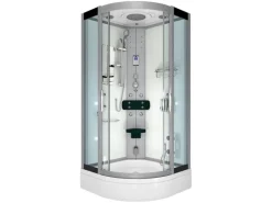 AcquaVapore Dampfdusche Duschtempel Sauna Dusche Duschkabine D46-50T2-EC 90x90