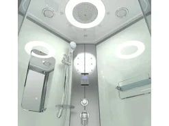 AcquaVapore Dampfdusche Duschtempel Sauna Dusche Duschkabine D46-50T2-EC 90x90