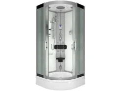 AcquaVapore Dampfdusche Duschtempel Sauna Dusche Duschkabine D46-50M2-EC 90x90