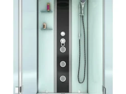 AcquaVapore Dusche Wanne Kombination K05-R00-EC Duschkabine 90x180