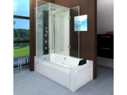 AcquaVapore Dusche Wanne Kombination K05-R00-EC Duschkabine 90x180