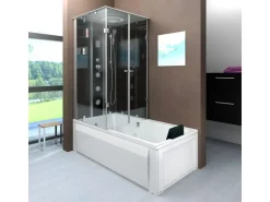 AcquaVapore Dusche Wanne Kombination K05-R31 Duschkabine 90x180