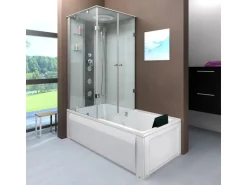 AcquaVapore Dusche Wanne Kombination K05-R00 Duschkabine 90x180