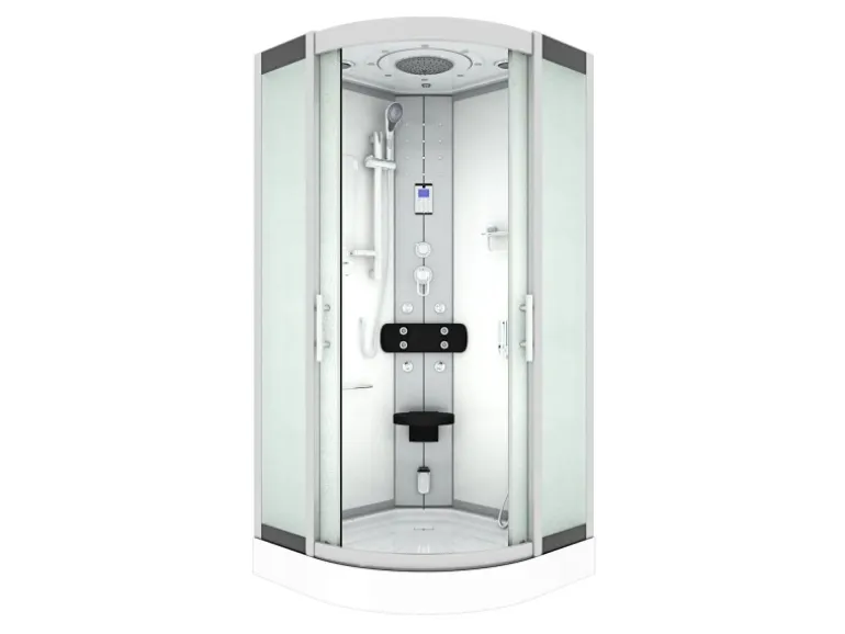 AcquaVapore Duschkabine Dusche D46-10M0-EC Komplettdusche Fertigdusche 90x90