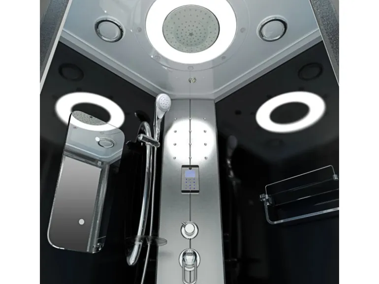 AcquaVapore Duschkabine Dusche D46-53M0-EC Komplettdusche Fertigdusche 90x90