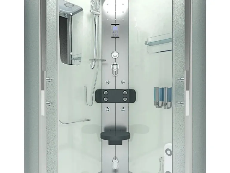 AcquaVapore Duschkabine Dusche D46-50M0-EC Komplettdusche Fertigdusche 90x90