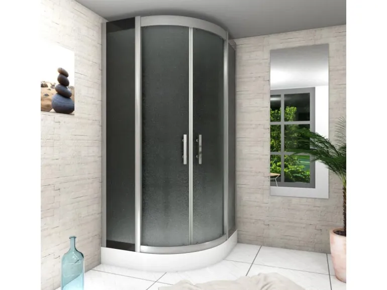 AcquaVapore Duschkabine Dusche D46-23M0 Komplettdusche Fertigdusche 100x100