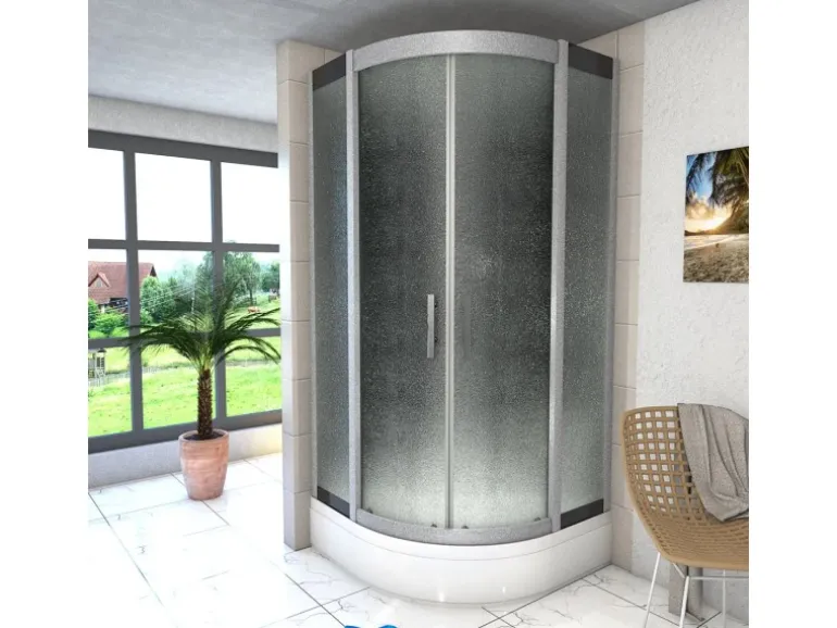 AcquaVapore Duschkabine Dusche D46-53M0 Komplettdusche Fertigdusche 90x90