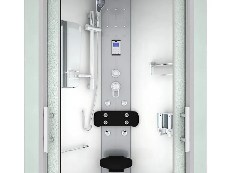 AcquaVapore Duschkabine Dusche D46-20M0-EC Komplettdusche Fertigdusche 100x100