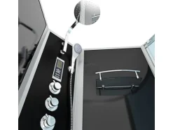 AcquaVapore Kombination Badewanne Dusche K50-L33 Duschtempel 170x100