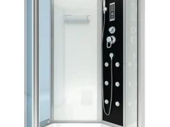 AcquaVapore Kombination Badewanne Dusche K50-R01-EC Duschtempel 100x170