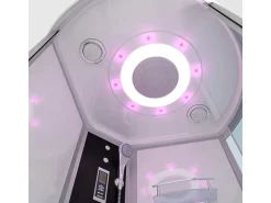 AcquaVapore Kombination Badewanne Dusche K55-L01-EC Duschtempel 170x100