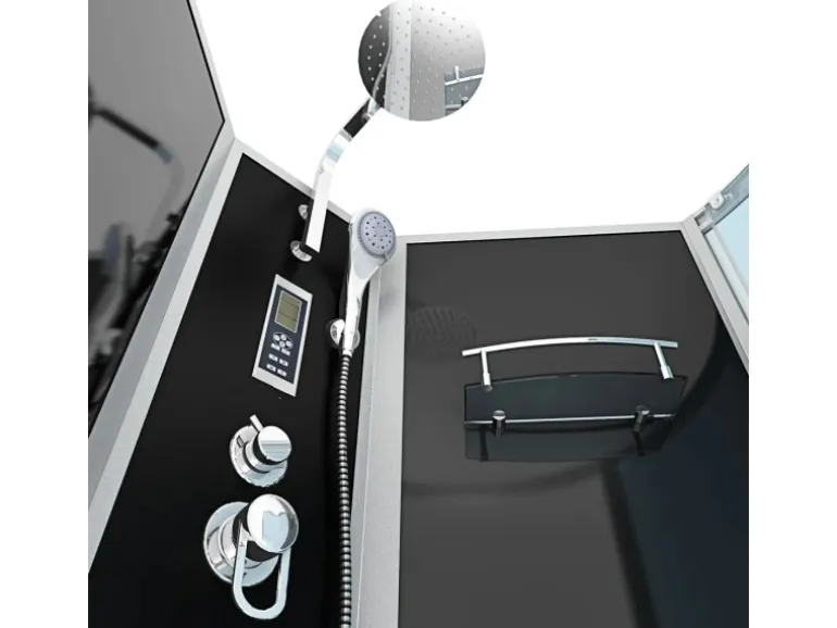 AcquaVapore Kombination Badewanne Dusche K50-L31-EC Duschtempel 170x100