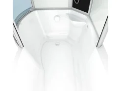 AcquaVapore Kombination Badewanne Dusche K50-R00-EC Duschtempel 100x170