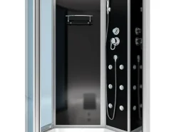 AcquaVapore Kombination Whirlpool Dusche K50-R30-WP-EC Duschkabine Wanne 100x170