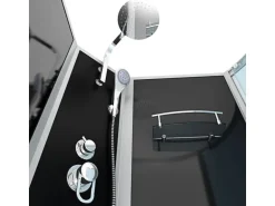 AcquaVapore Kombination Whirlpool Dusche K50-L30-WP-EC Duschkabine Wanne 170x100