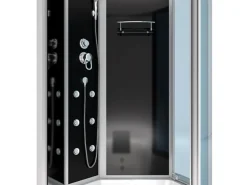 AcquaVapore Kombination Whirlpool Dusche K50-L30-WP-EC Duschkabine Wanne 170x100