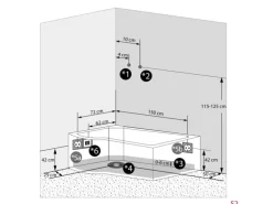 AcquaVapore Kombination Whirlpool Dusche K50-R31-WP-EC Duschkabine Wanne 100x170
