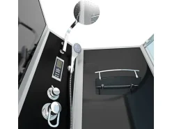 AcquaVapore Kombination Whirlpool Dusche K50-L31-WP Duschkabine Wanne 170x100