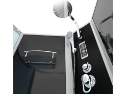 AcquaVapore Kombination Whirlpool Dusche K50-R31-WP Duschkabine Wanne 100x170