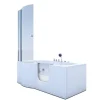 AcquaVapore Seniorendusche und Wanne mit Whirlpool S12D-TH-WP-R-EC Dusche 85x170