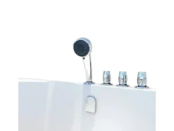 AcquaVapore Seniorendusche und Badewanne mit Tür S12D-TH-R Dusche 85x170